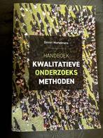 Kwalitatieve onderzoeksmethoden van Dimitri Mortelmans, Boeken, Ophalen of Verzenden, Zo goed als nieuw, Olivier Chandesais; Pieter Spooren; Dimitri Mortelmans