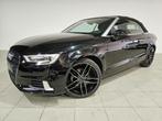 Audi A3 2.0 TDi Cabriolet S Tronic, Noir, Automatique, Tissu, Propulsion arrière