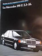 Mercedes 190E 2.3 16v 1984 Brochure - FRANS, Ophalen of Verzenden, Mercedes