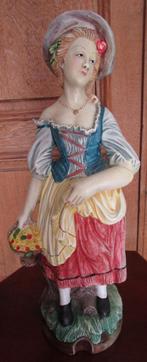 porseleinen beeld 47 cm, Antiek en Kunst, Antiek | Porselein, Ophalen