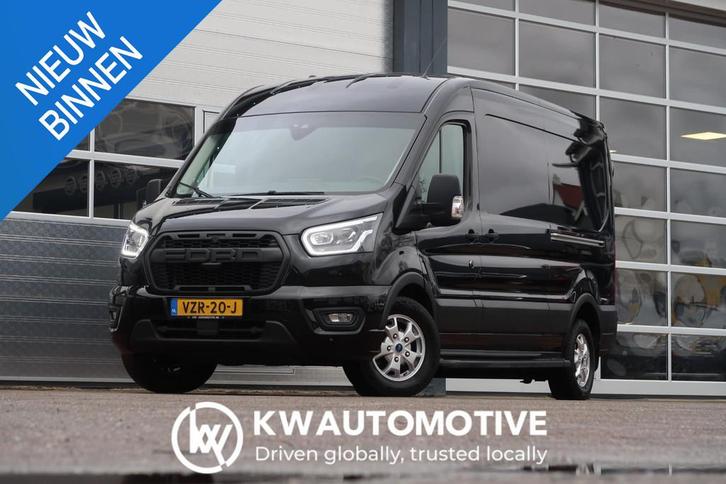Ford Transit 350 2.0 TDCI L3H2 AUT/ LED/ CAMERA/ 2X SCHUIFDE, Auto's, Bestelwagens en Lichte vracht, Bedrijf, Te koop, ABS, Achteruitrijcamera