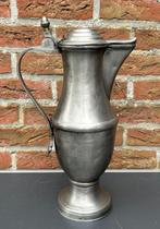 Tinnen kan, wijnkan, waterkan, bierkan, Antiek en Kunst, Ophalen of Verzenden