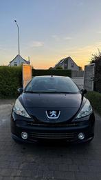 Peugeot 207, Auto's, Cabriolet, Zwart, Handgeschakeld, Particulier