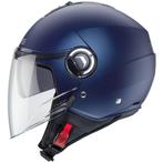 Caberg Riviera V4 Matt Blue Yama Jethelm. Nieuw in doos !!, Motoren, Nieuw met kaartje, M, Jethelm, Caberg