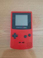 Nintendo Game Boy color rood (werkend) inclusief spelletje, Game Boy Color, Zo goed als nieuw, Ophalen
