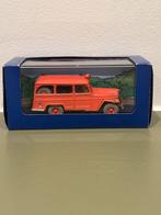 La Jeep des pompiers, Les voitures de Tintin, 1/43, Enlèvement ou Envoi, Comme neuf, Voiture