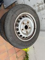 Stalen velgen met banden ford transit custom, Auto-onderdelen, Ophalen, 16 inch, Banden en Velgen, All Season