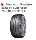 4 pneus Neufs Goodyear Eagle, Autos : Pièces & Accessoires, Neuf, 255 mm, Enlèvement ou Envoi, Véhicule de tourisme
