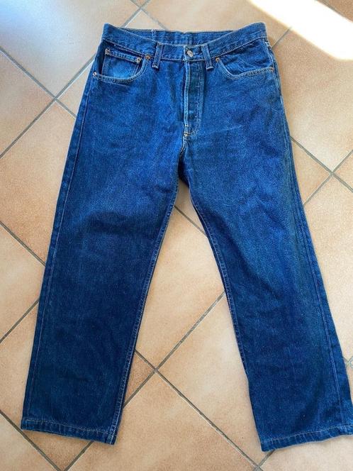 Levi's 501 blauwe jeans gemaakt in de VS W29 L28? vintage, Kleding | Heren, Spijkerbroeken en Jeans, Gedragen, W32 (confectie 46) of kleiner