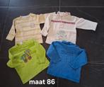 Longsleeves en hemden jongens maat 86. 1 euro stuk, Kinderen en Baby's, Babykleding | Maat 86, Ophalen of Verzenden, Gebruikt