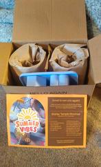 center parcs glazen en ijsblokjesvorm nieuw, Ophalen of Verzenden, Nieuw