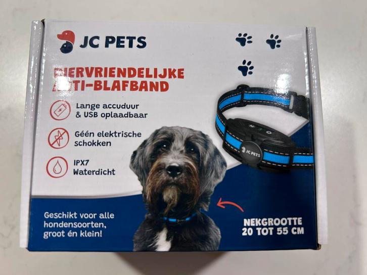 JC PETS diervriendelijke anti-blafband, Dieren en Toebehoren, Honden-accessoires, Nieuw, Ophalen of Verzenden