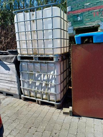 Ibc container, Enlèvement, Utilisé