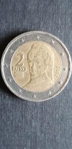 Pièce de 2 euros 2002, Bertha Sutther, une Autrichienne, 2 euros, Autriche, Enlèvement ou Envoi, Monnaie en vrac