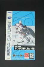 NHL Powerplay '96 handleiding - Sega Saturn, Gebruikt, Ophalen of Verzenden