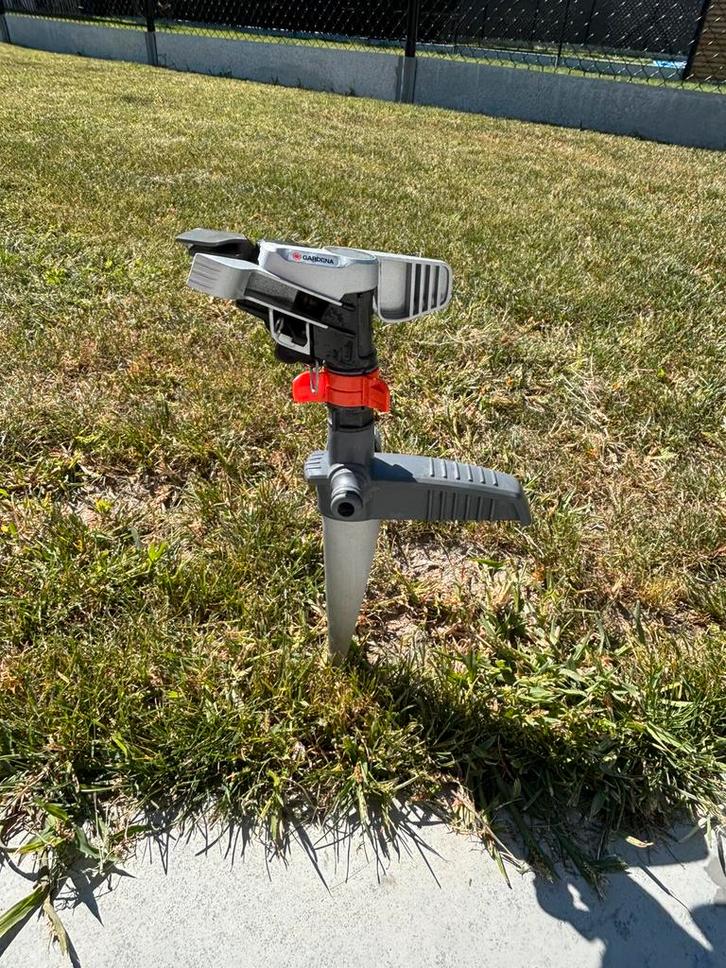 Gardena cirkelsproeier, Tuin en Terras, Tuinsproeiers, Zo goed als nieuw, Cirkelsproeier, Ophalen