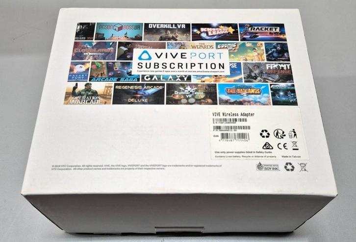 Vive Wireless Adapter + Vive Deluxe Audio Strap, Games en Spelcomputers, Virtual Reality, Gebruikt, Overige platformen, Overige typen