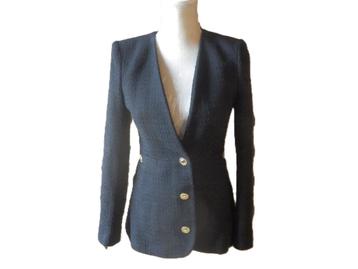 (100) - veste femme t.XS noir  - zara - beschikbaar voor biedingen