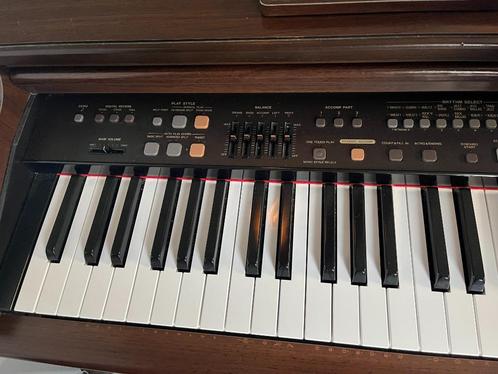 Technics Piano, Muziek en Instrumenten, Piano's, Gebruikt, Piano, Bruin, Ophalen
