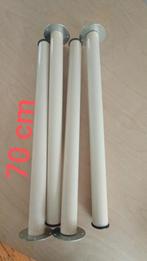 tafelpoten metaal ,beige, Huis en Inrichting, Ophalen, Tafelpoot, Gebruikt, 50 tot 100 cm