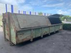 Gesloten container 20M3 portaal en haakarm, Ophalen of Verzenden, Gebruikt
