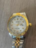 Rolex Goud Zilver, Handtassen en Accessoires, Horloges | Dames, Ophalen of Verzenden, Zo goed als nieuw, Rolex
