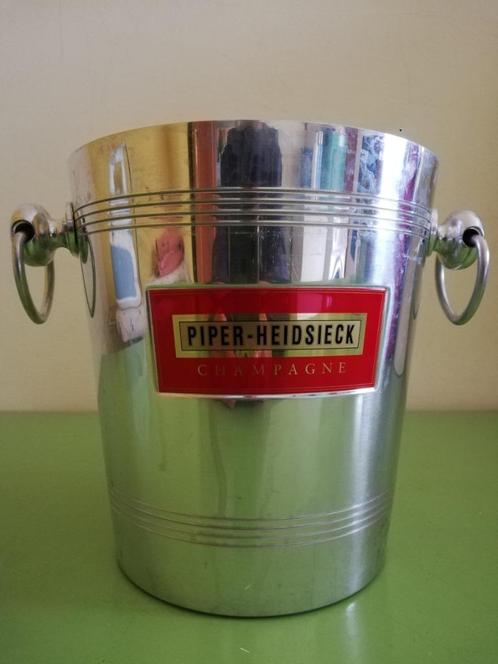 Vintage champagne koeler Piper-Heidsieck, Verzamelen, Merken en Reclamevoorwerpen, Zo goed als nieuw, Gebruiksvoorwerp, Ophalen of Verzenden