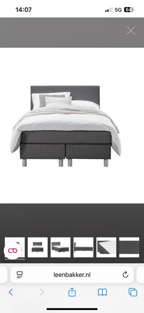 Boxspring 120x200cm, Huis en Inrichting, Slaapkamer | Boxsprings, Zo goed als nieuw, 200 cm, Ophalen