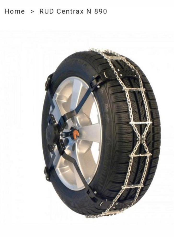 Nieuwe RUD centrax sneeuwkettingen, Auto diversen, Sneeuwkettingen, Nieuw, Ophalen