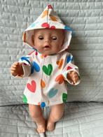 27. Babyborn: Nieuw regenjasje met hartjes, Ophalen of Verzenden, Nieuw, Babypop