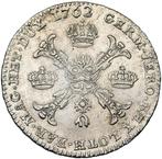Brabant Couronne François I 1762 slagplaats Brussel, Ophalen, Zilver, Losse munt, Zilver