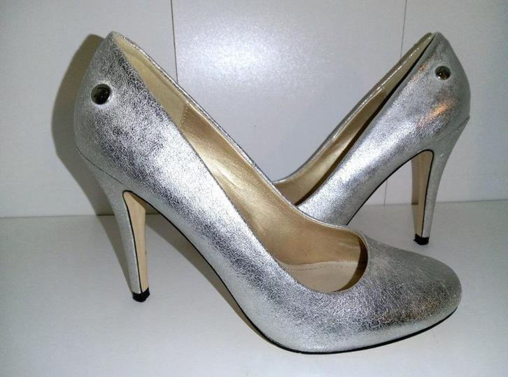 Pumps/hoge hakken - Zilver/Zilver - 36, Kleding | Dames, Schoenen, Nieuw, Pumps, Overige kleuren, Verzenden