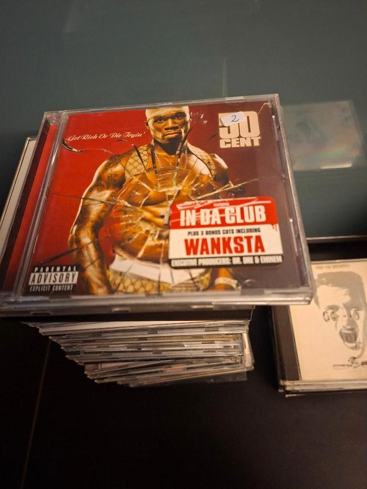 cd - 50 cent - get rich or die tryin, CD & DVD, CD | Hip-hop & Rap, Comme neuf, 1985 à 2000, Enlèvement ou Envoi