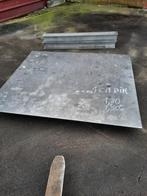 inox plaat 1 cm dik, Ophalen, Gebruikt