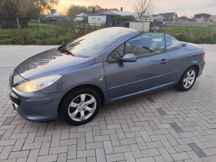 Mooie Peugeot 307cc 1.6i blanco gekeurd leder airco, Auto's, Peugeot, Particulier, ABS, Airbags, Airconditioning, Boordcomputer