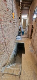 Poutrel steken werken.Trapgaat maken.Sloopwerk