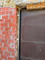 Garage sectionnel poort hout + bronz