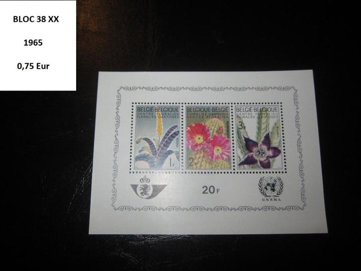 Belgique - Blocs feuillets neufs - voir toutes les photos, Timbres & Monnaies, Timbres | Europe | Belgique, Non oblitéré, Timbre-poste