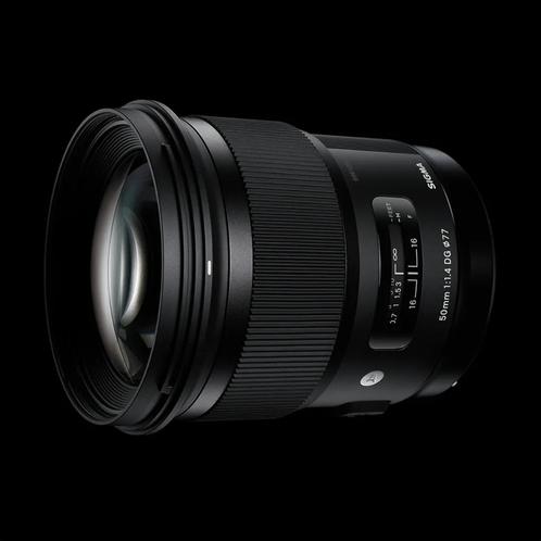 Sigma 50mm F/1.4 DG HSM Art Canon EF Prime Lens, Audio, Tv en Foto, Foto | Lenzen en Objectieven, Zo goed als nieuw, Standaardlens