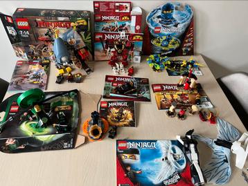 Grote set lego ninjago - alles compleet