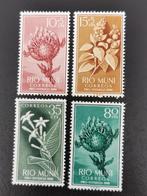 Rio Muni 1960 - bloemen - kinine **, Ophalen of Verzenden, Overige landen, Postfris