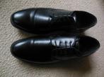 Deftige schoenen / Derbyschoenen - zwart - maat 39, Comme neuf, Noir, Chaussures à lacets, Enlèvement ou Envoi
