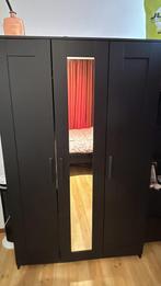 2 kleerkasten met kolomkast, Huis en Inrichting, Ophalen, Zwart