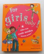 jeugdboek 'For girls only!', Comme neuf, Non-fiction, Enlèvement ou Envoi
