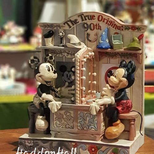 Le 90e anniversaire de Mickey dédicacé par Jim Shore, Collections, Disney, Neuf, Statue ou Figurine, Mickey Mouse, Enlèvement ou Envoi