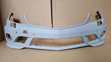 Voorbumper Mercedes C Klasse W204 C63 AMG 63 Bumper Originee beschikbaar voor biedingen