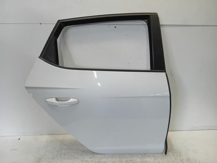 PORTIER RECHTS ACHTER Seat Leon (5FB) (01-2012/08-2020), Auto-onderdelen, Carrosserie, Deur, Seat, Achter, Rechts, Gebruikt
