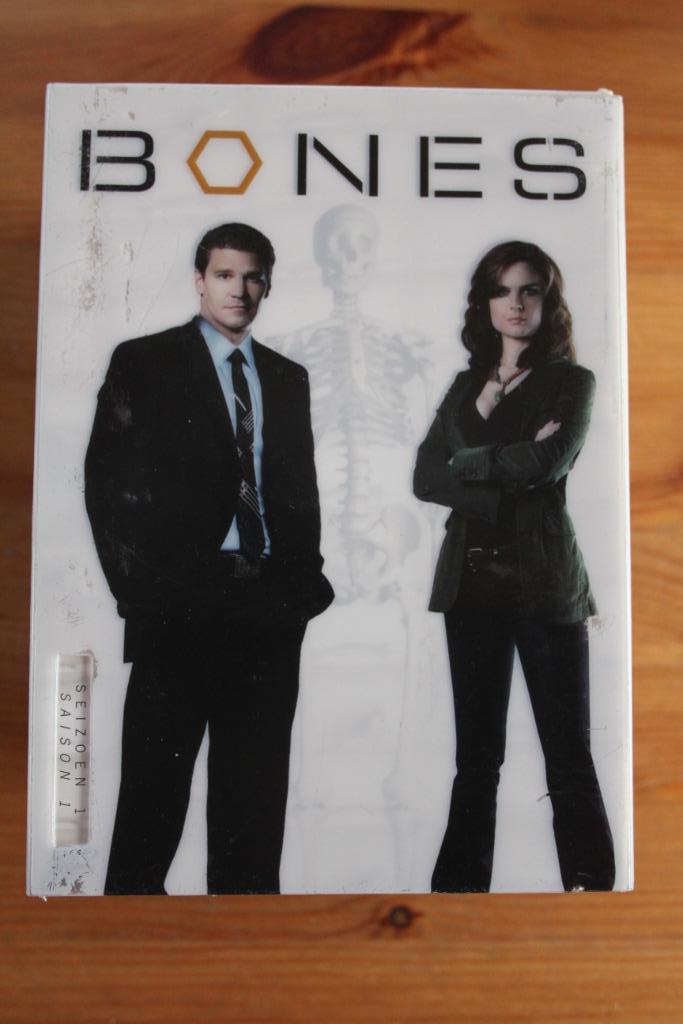Bones  seizoen 1-2-3-5, Cd's en Dvd's, Dvd's | Tv en Series, Zo goed als nieuw, Science Fiction en Fantasy, Boxset, Vanaf 12 jaar