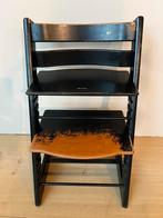 Tripp trapp stokke - zwart, Kinderen en Baby's, Kinderstoelen, Ophalen, Gebruikt