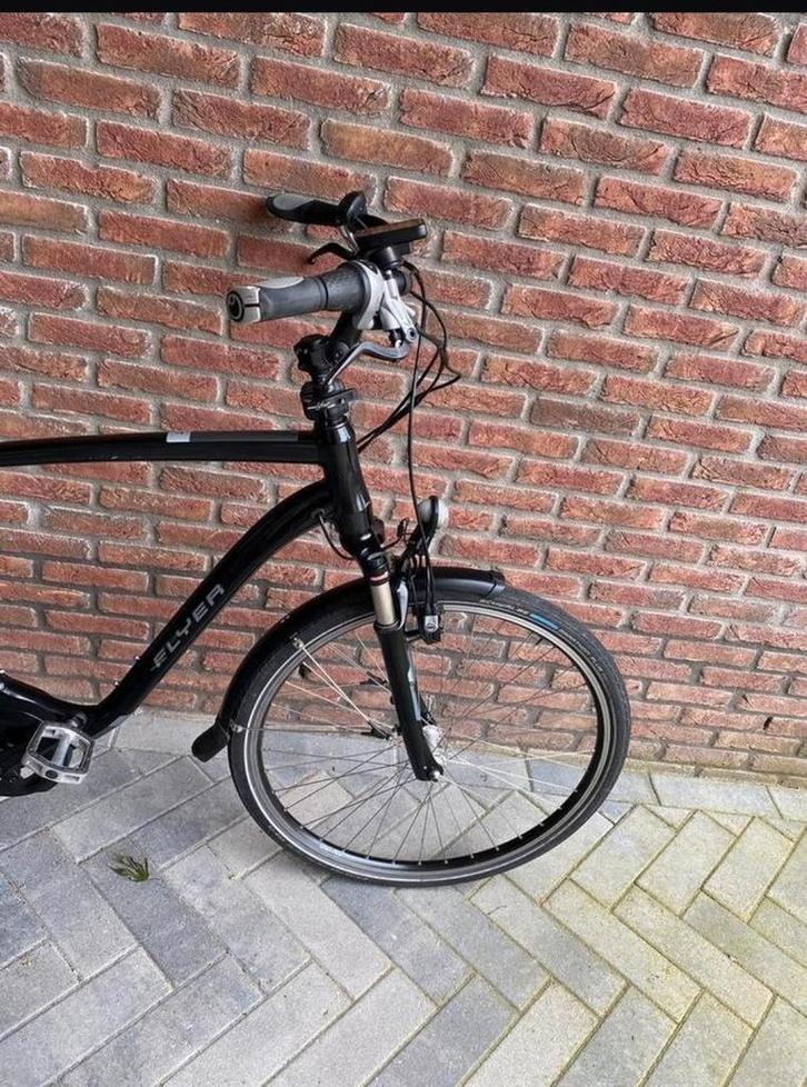 Flyer ebike als nieuw 2500 km grote maat., Fietsen en Brommers, Elektrische fietsen, Zo goed als nieuw, Ophalen